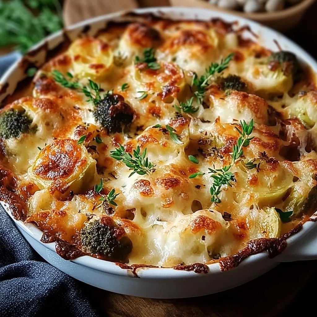 Rosenkohl-Gratin