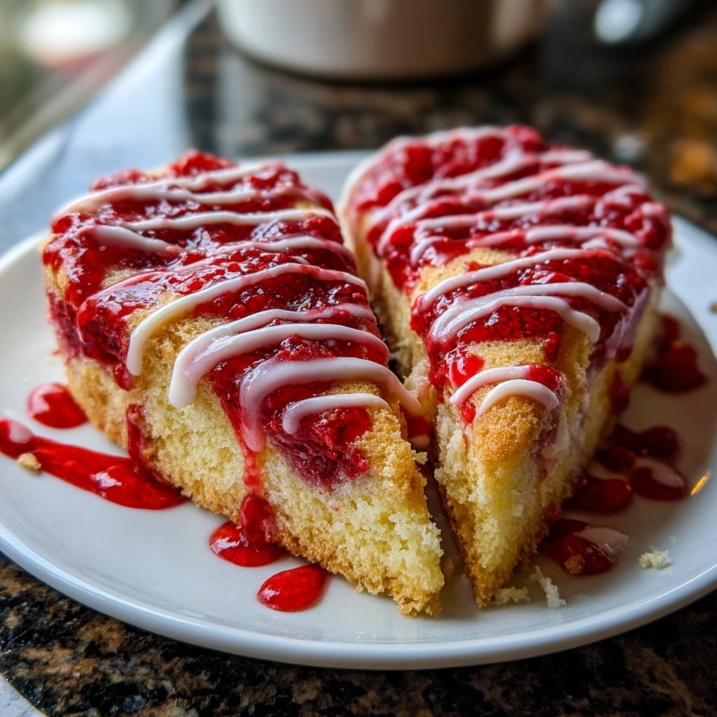 Herzkuchen zum Valentinstag