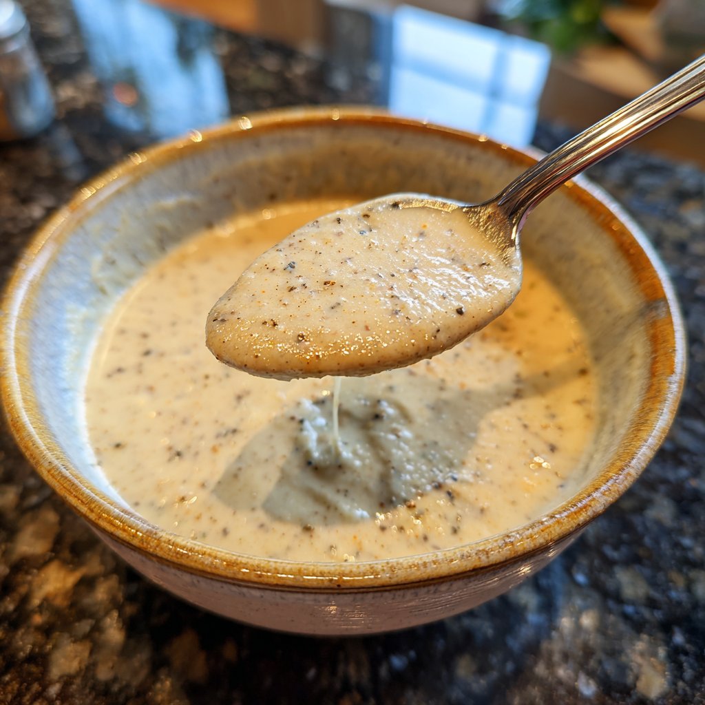 Cremige Blumenkohlsuppe mit Muskat