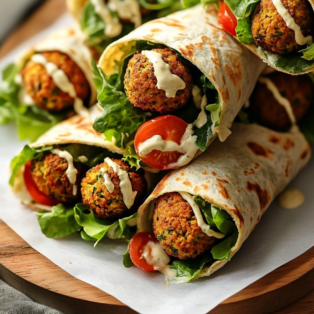 Wraps mit Falafel