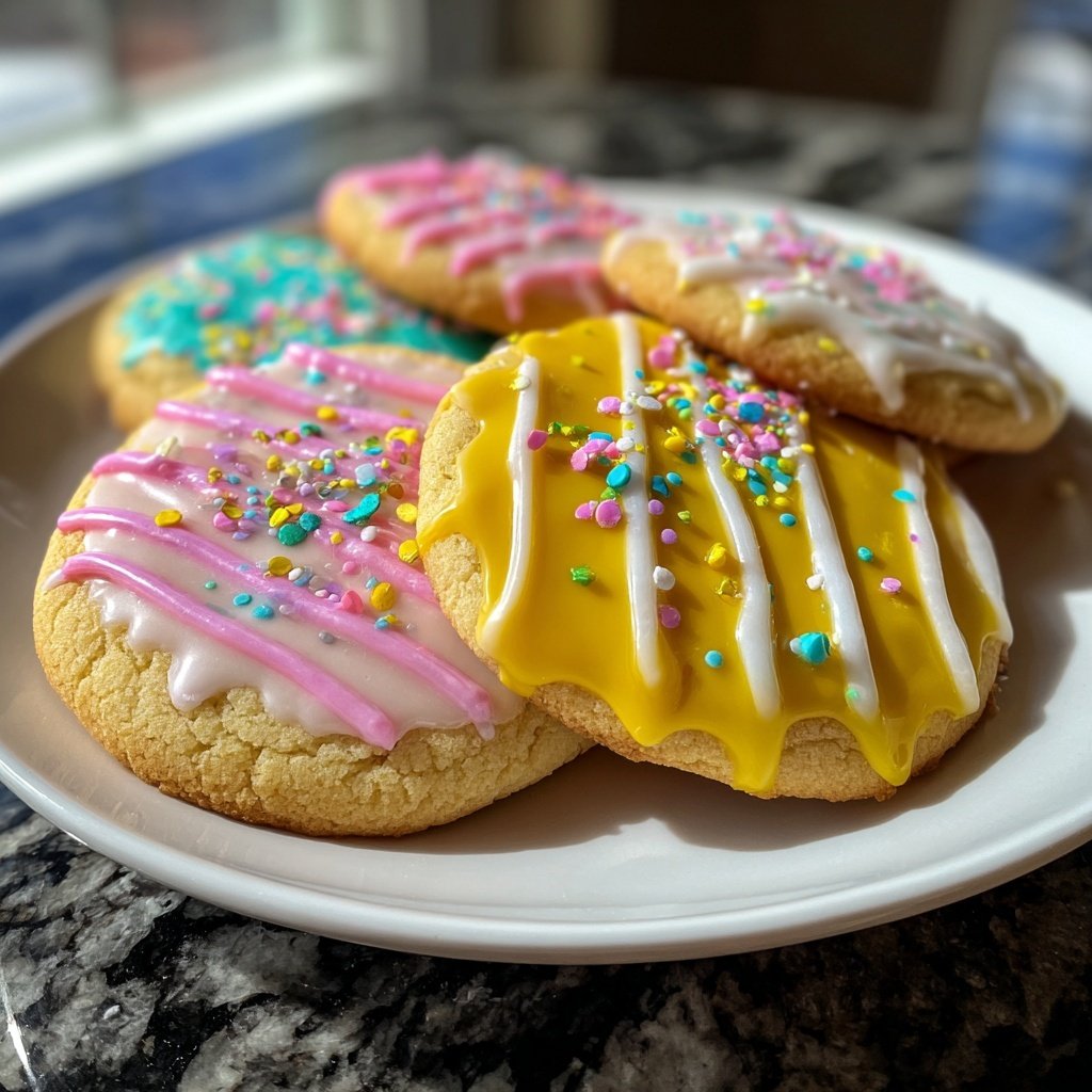 Cookies mit Zuckerguss