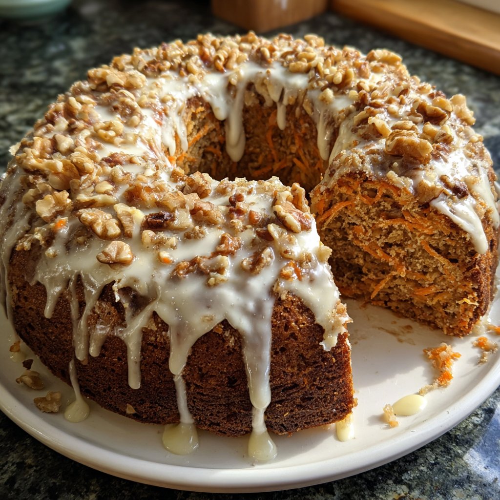 Karottenkuchen Mit Walnüssen