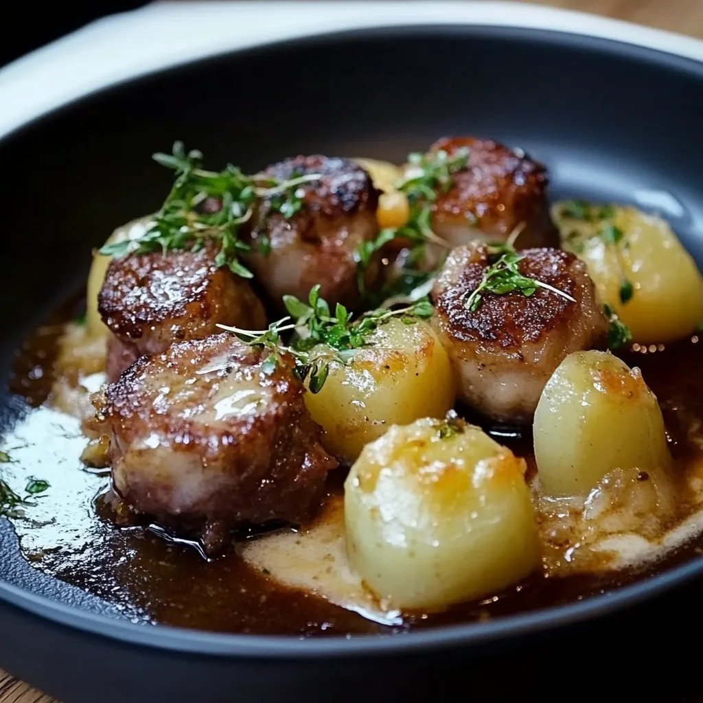 Rosenkohl Auflauf mit Kartoffel und Hackfleisch