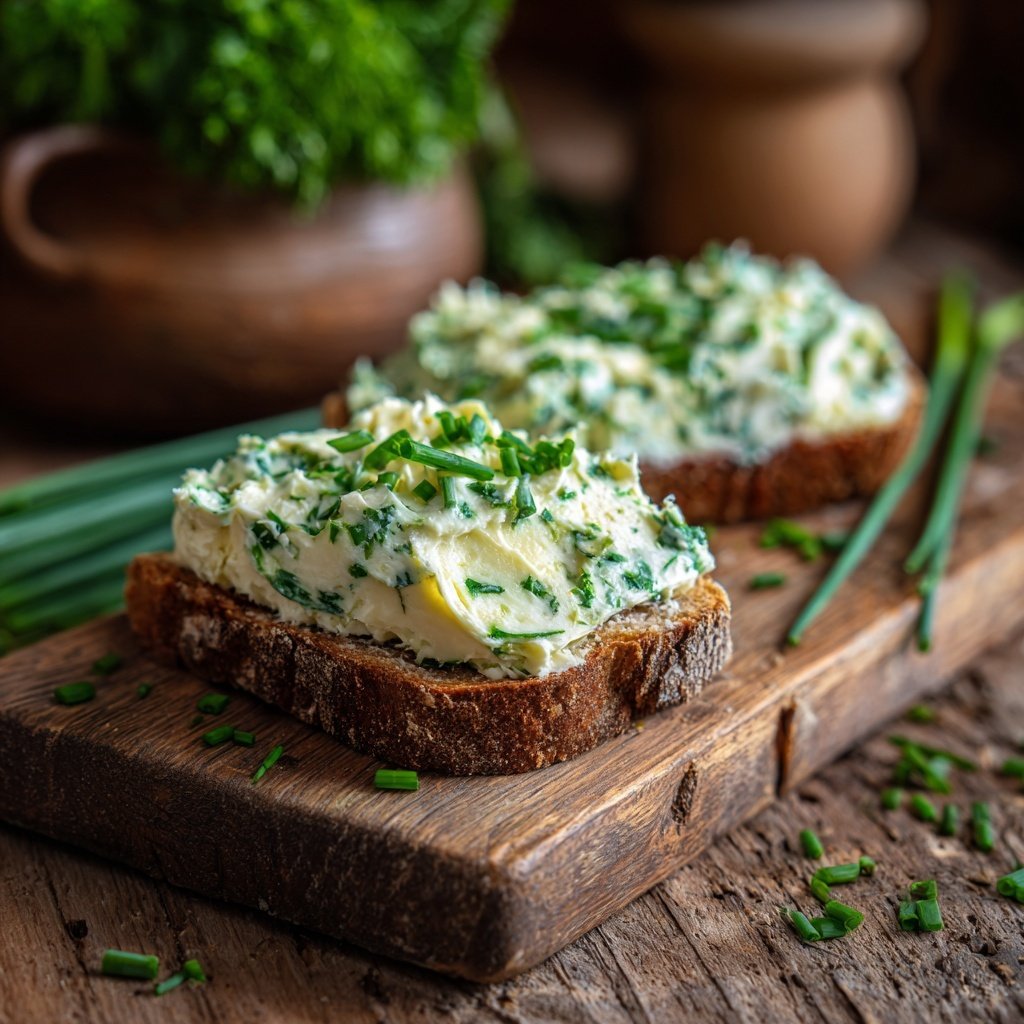 Kräuterbutter Mit Schnittlauchöl