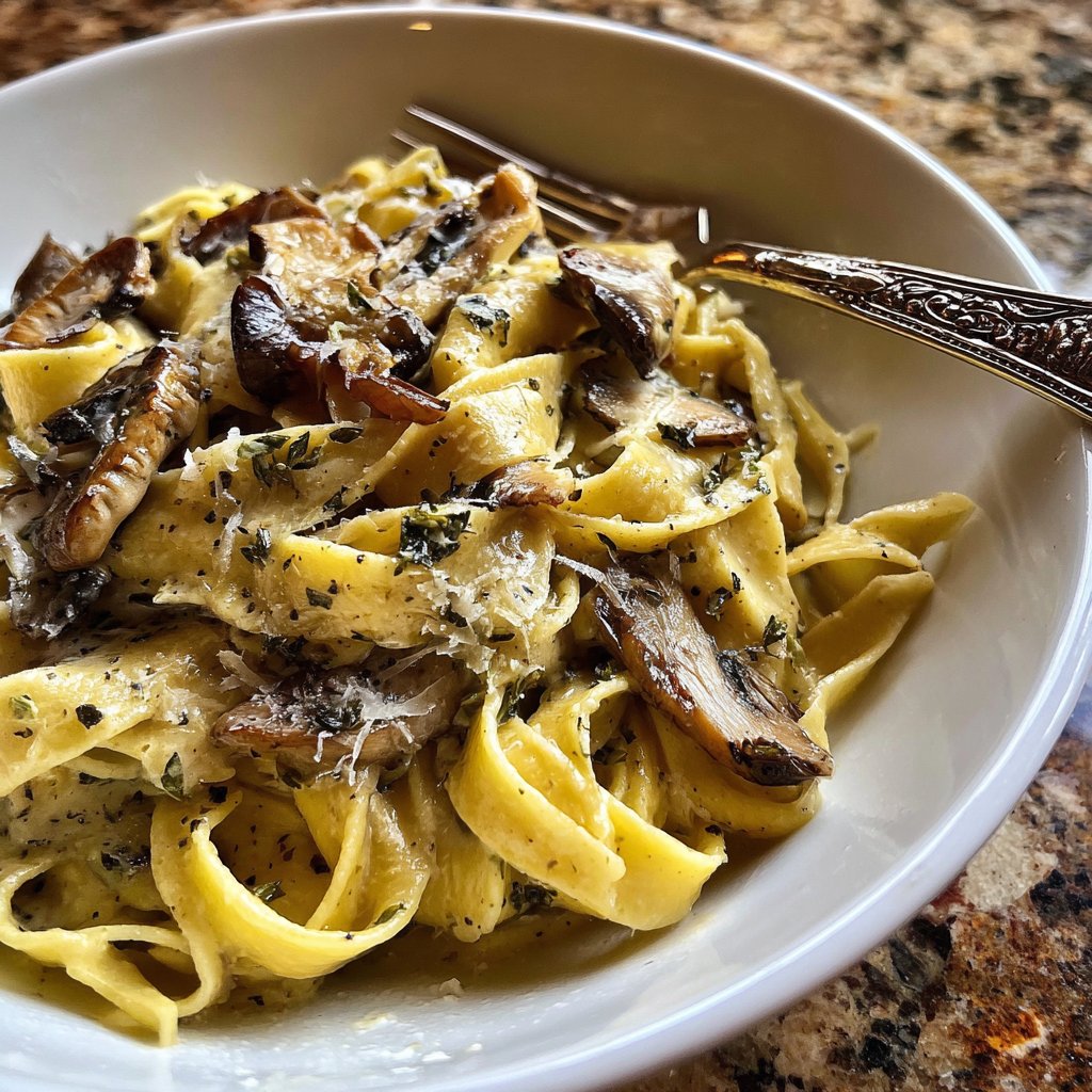 Tagliatelle mit Steinpilzen