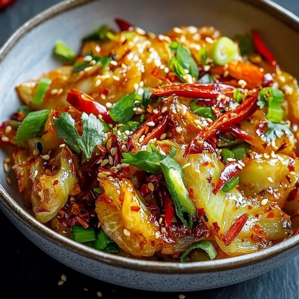 Köstliches Chinakohl-Pfannengericht