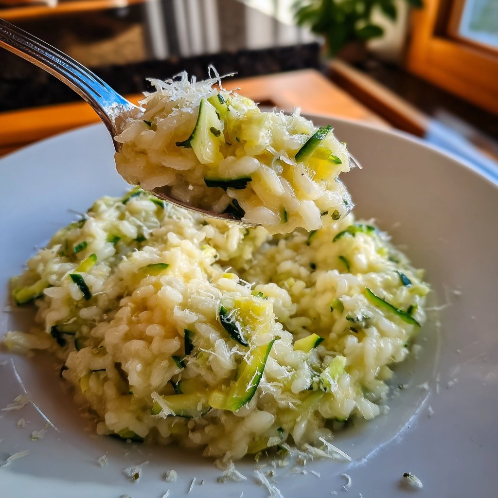 Risotto mit Zucchini