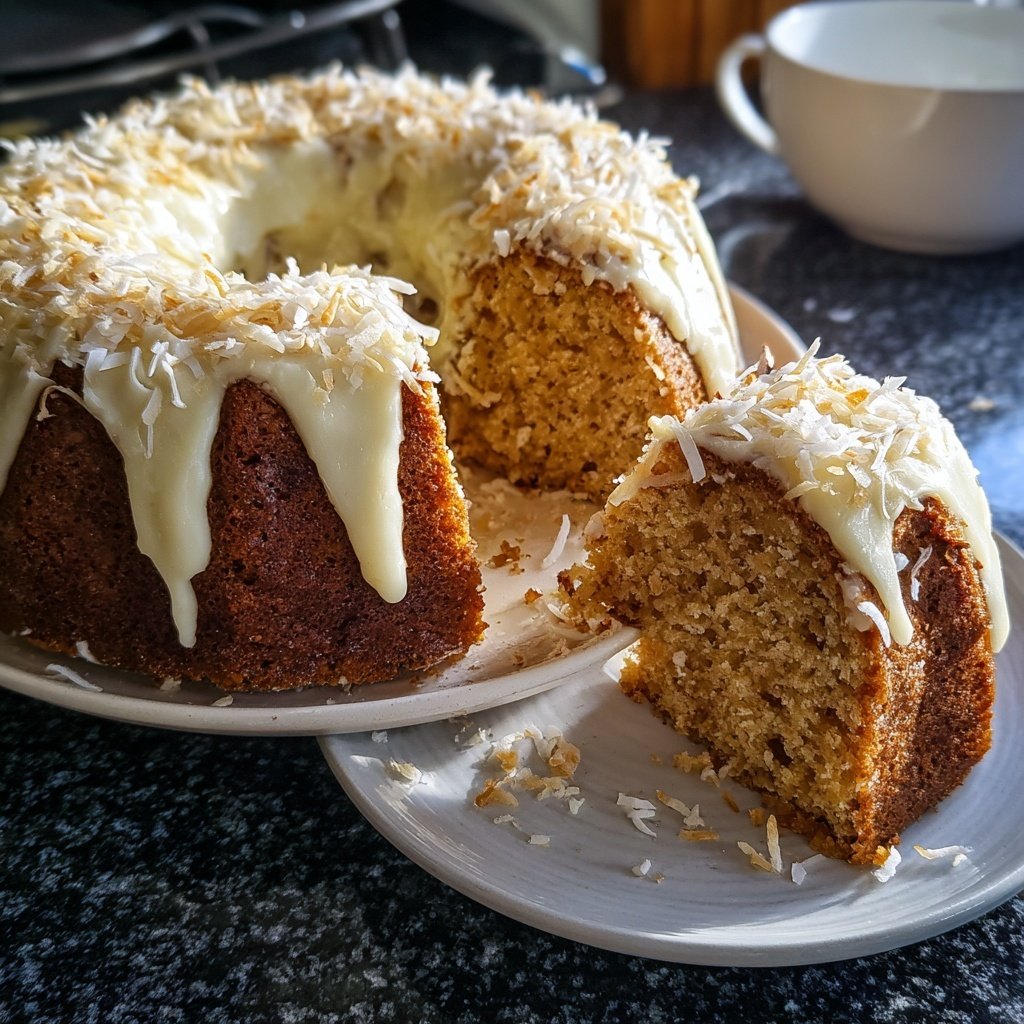 Karottenkuchen Mit Kokos